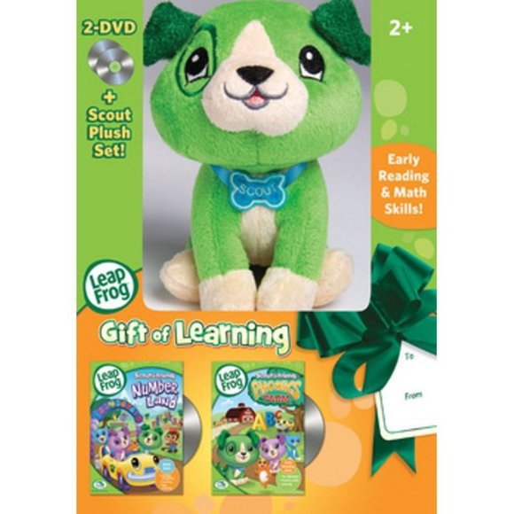 Leapfrog Scout plush Pup pal & DVD Bundle Set Give The Gift Of Learning🆕Fast⚡🚚 - Picture 1 of 6